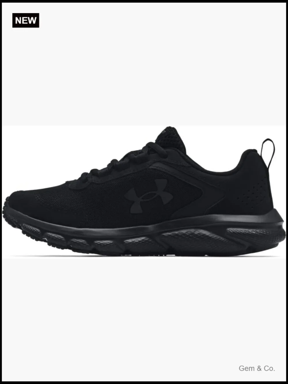 Charged Cushioning Running Shoes with Leather Overlays